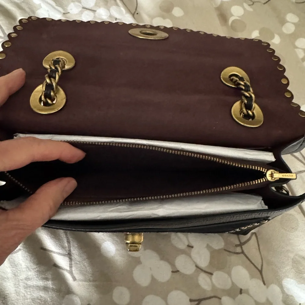 Coach Rivet Studded Bag Gorgeous - Picture 8 of 8